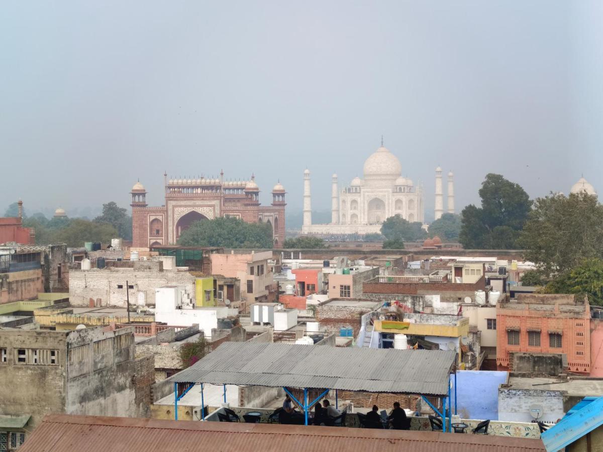 Hotel India Inn Walking Distance From Taj Mahal-- Rooftop Taj Mahal View Agra  Luaran gambar