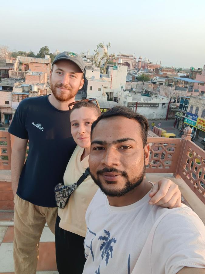 Hotel India Inn Walking Distance From Taj Mahal-- Rooftop Taj Mahal View Agra  Luaran gambar