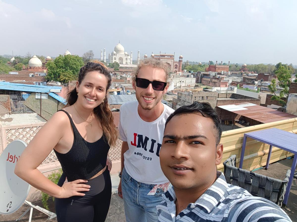 Hotel India Inn Walking Distance From Taj Mahal-- Rooftop Taj Mahal View Agra  Luaran gambar