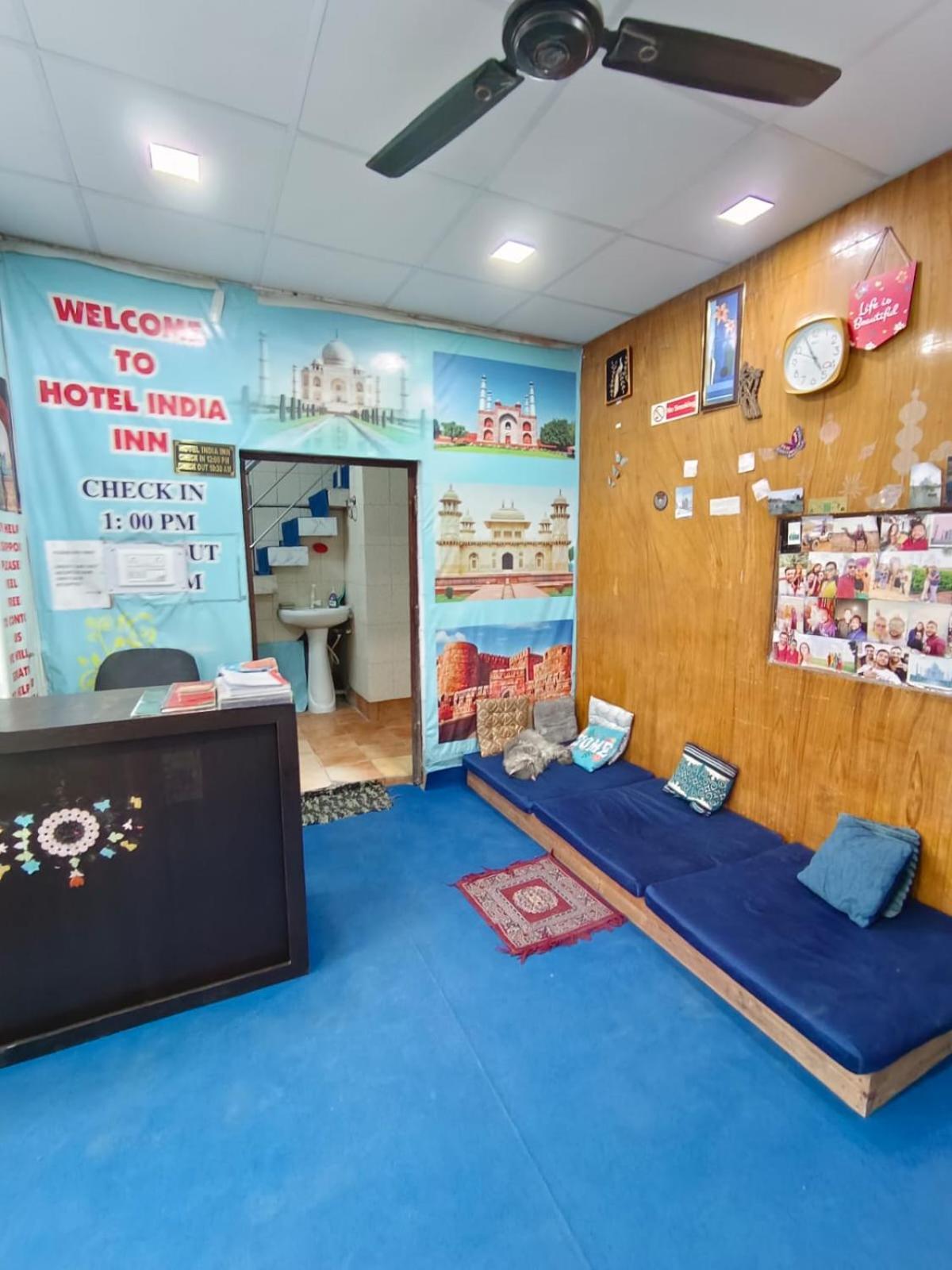 Hotel India Inn Walking Distance From Taj Mahal-- Rooftop Taj Mahal View Agra  Luaran gambar